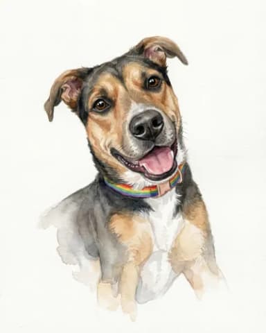 Dog portrait 2